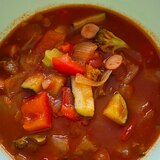 ラタトゥイユ風トマトスープ
